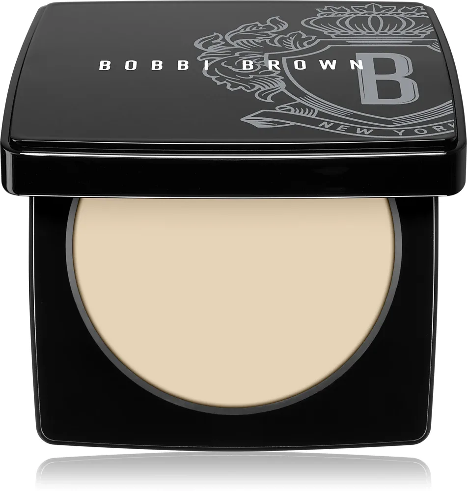 Bobbi Brown Sheer Finish Pressed Powder Relaunch - Нежный порошок в компакте, 9 г, оттенок Pale Yellow