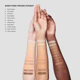 Bobbi Brown Sheer Finish Pressed Powder Relaunch - Нежный порошок в компакте, 9 г, оттенок Pale Yellow — фото 6