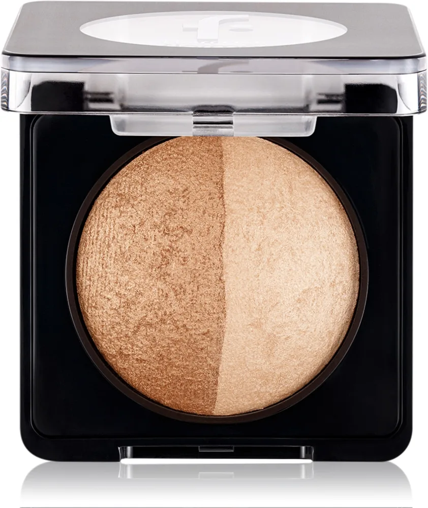 flormar Blush-On Baked - Розовый хайлатер для скул оттенок 055 Dual Gold, 4 g