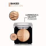 flormar Blush-On Baked - Розовый хайлатер для скул оттенок 055 Dual Gold, 4 g — фото 3