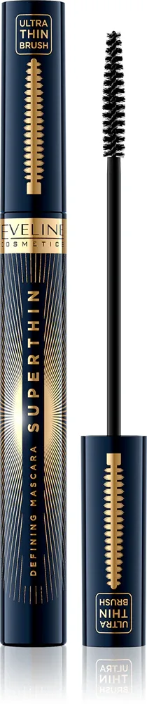 Eveline Cosmetics Superthin - Тушь для ресниц, удлиняющая и разделяющая., 6 ml