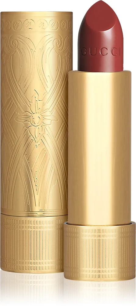 Gucci Gucci Beauty Rouge a Levres Satin Lipstick - Бархатная помада оттенок 203 Mildred Rosewood, 3 g