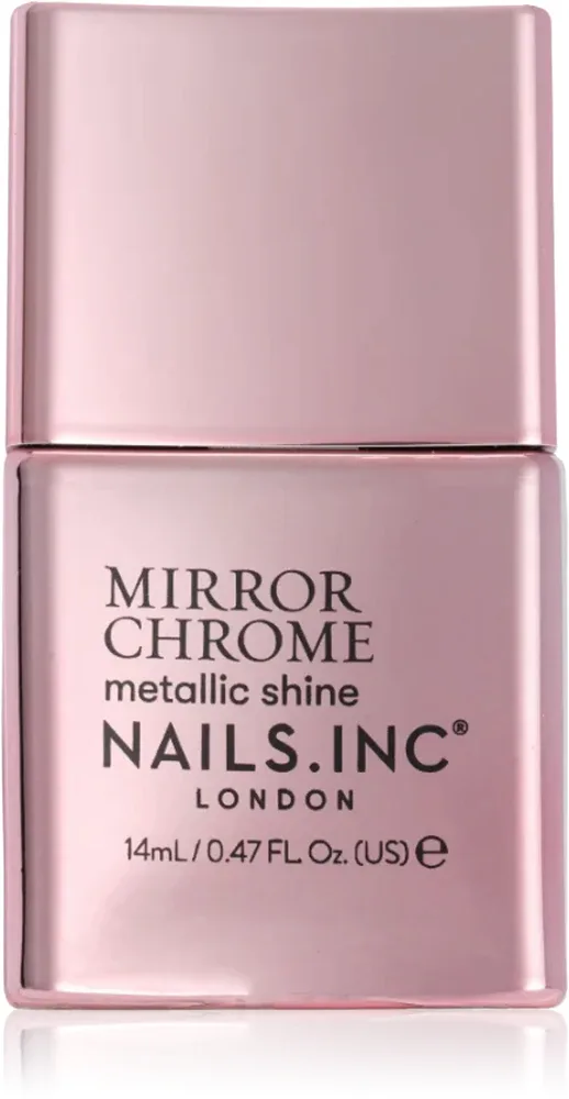 Nails Inc. Mirror Chrome - Лак для ногтей с высоким блеском, 14 мл, оттенок You're being Chromatic