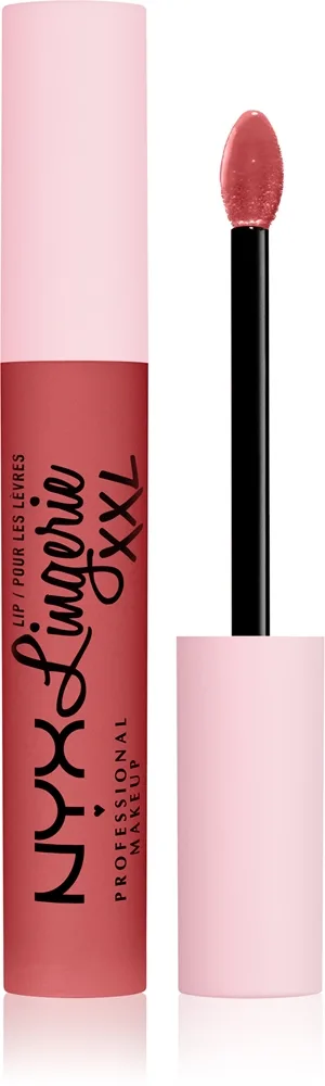 NYX Professional Makeup Lip Lingerie XXL - Жидкая матовая помадка, 4 мл, оттенок 03 - Xxpose me