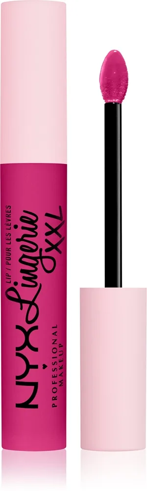 NYX Professional Makeup Lip Lingerie XXL - Жидкая матовая помадка оттенок 19 - Pink hit, 4 ml