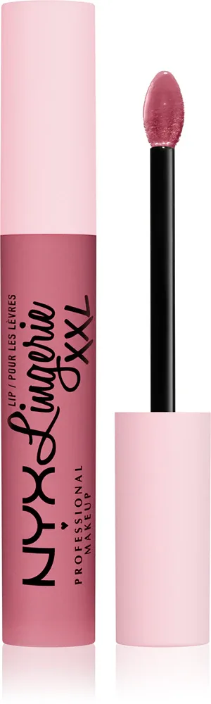 NYX Professional Makeup Lip Lingerie XXL - Жидкая матовая помадка, 4 мл, оттенок 12 - Maxx out