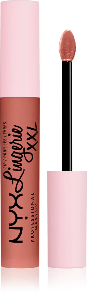 NYX Professional Makeup Lip Lingerie XXL - Жидкая матовая помадка, 4 мл, оттенок 02 - Turn On