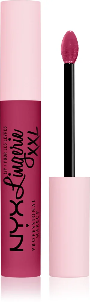 NYX Professional Makeup Lip Lingerie XXL - Жидкая матовая помадка, 4 мл, оттенок 18 - Stayin Juicy