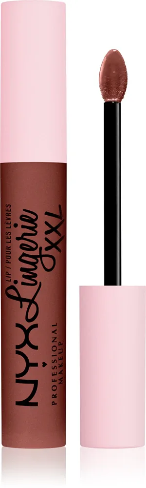 NYX Professional Makeup Lip Lingerie XXL - Жидкая матовая помадка, 4 мл, оттенок Low Cut