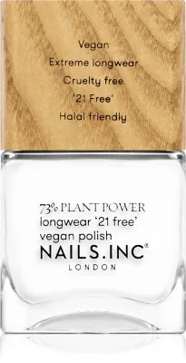 Nails Inc. Plant Power - Долговременный лак для ногтей, 14 мл