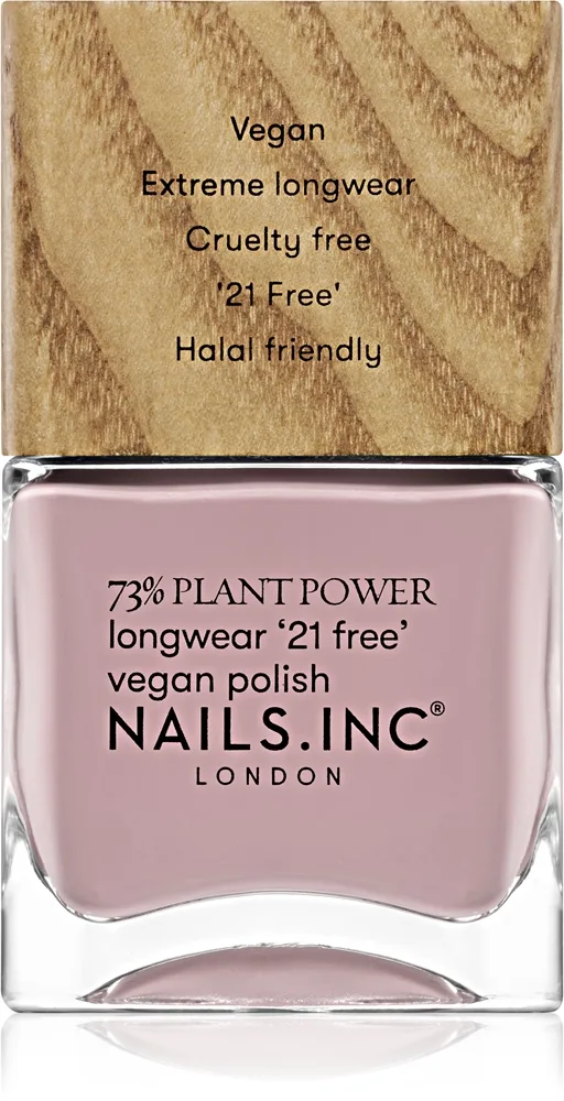 Nails Inc. Plant Power - Долговременный лак для ногтей оттенок Mani Meditation, 14 ml