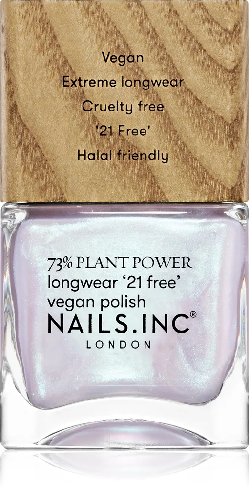 Nails Inc. Plant Power - Долговременный лак для ногтей оттенок Eco Glow, 14 ml
