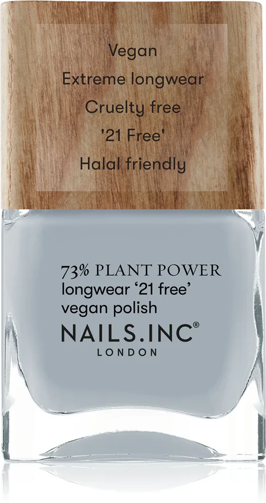 Nails Inc. Plant Power - Долговременный лак для ногтей, 14 мл, оттенок Fresh Air Don't Care
