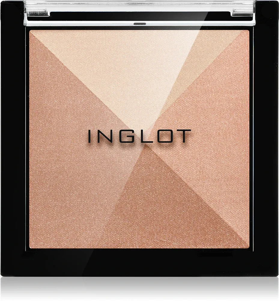 Inglot Multicolour System Highlighting & Bronzing Powder - Палетка для сияния и загара оттенок 12, 8 g