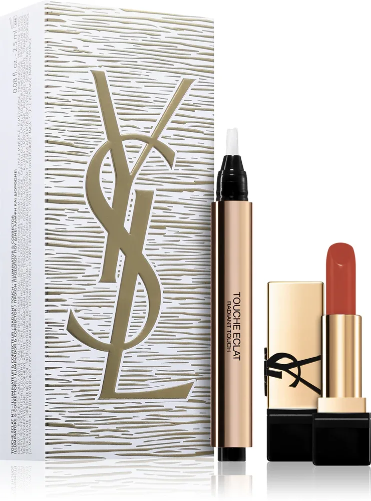 Yves Saint Laurent Touche Éclat Radiant Touch - Подарочный набор для женщин для женщин, 0