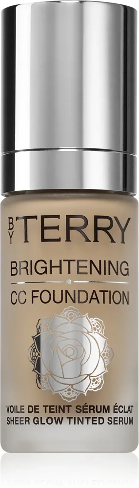 By Terry Brightening CC Foundation - Розовый крем CC с увлажняющим действием, 30 мл, оттенок 2W- Light Warm