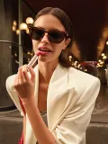 Collistar Puro Gioiello Velvet Lipstick - Бархатная помада в флаконе для наполнения, 3 г, оттенок Morganite 160 — фото 4
