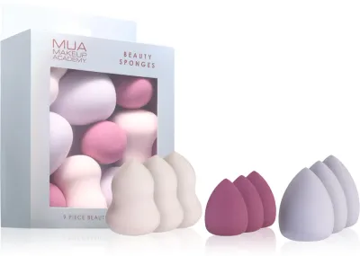 MUA Makeup Academy Beauty Sponge - Губка для макияжа, 9 шт