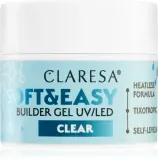 Claresa Soft&Easy Builder Gel - Гель-подложка для ногтей оттенок Clear, 45 g — фото 1