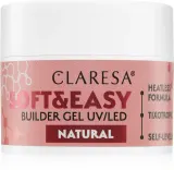 Claresa Soft&Easy Builder Gel - Гель-подложка для ногтей оттенок Natural, 45 g — фото 1