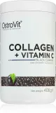 OstroVit Kolagen + Witamina C - Пудра с коллагеном вкус Black Currant, 400 g — фото 1