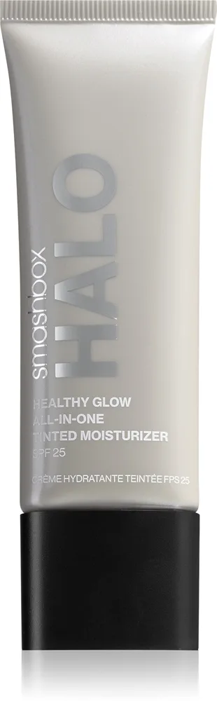Smashbox Halo Healthy Glow All-in-One Tinted Moisturizer SPF 25 - Тональный увлажняющий крем с эффектом сияния SPF 25 оттенок Light Olive, 40 ml