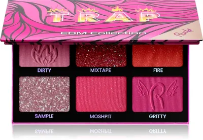 Rude Cosmetics EDM Collection - Палетка теней для век, 6 г
