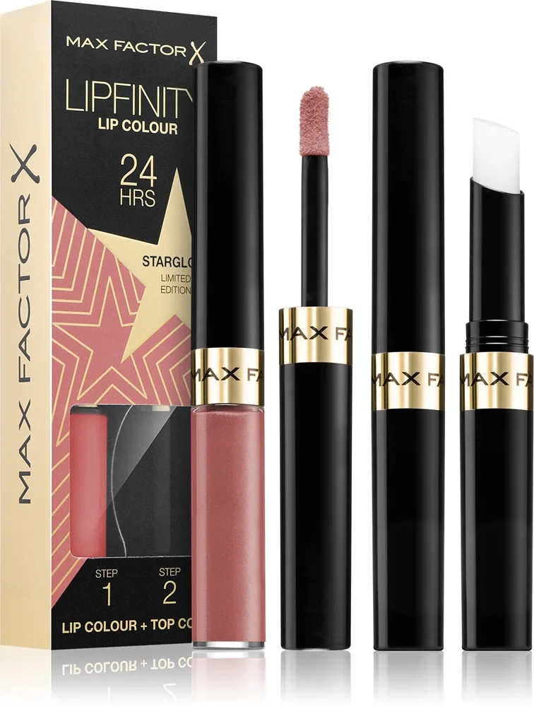 Max Factor Lipfinity Rising Stars - Долговременная помада для губ с бальзамом оттенок 80 Starglow, 1 szt.