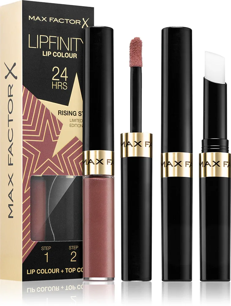 Max Factor Lipfinity Rising Stars - Долговременная помада для губ с бальзамом, 1 шт, оттенок 082 Stardust