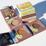 theBalm Browpow - Пудра для бровей в практичном магнитном футляре, 1 г, оттенок Dark Brown — фото 5