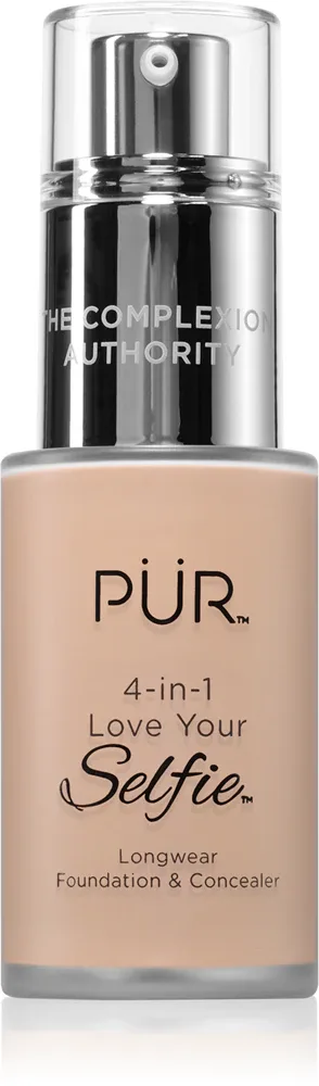 PÜR Cosmetics 4-in-1 Love Your Selfie - Тональная основа: подкладка и корректор 2 в 1, 30 мл, оттенок MN1