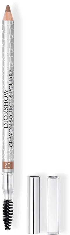 DIOR Diorshow Crayon Sourcils Poudre - Водостойкий карандаш для бровей, 1 г, оттенок 02 Chestnut