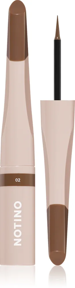 Notino Serum-Infused Lifeproof Eyebrow Liner - Жидкие карандаши для бровей с сывороткой 02 Dark Blonde, 2 ml