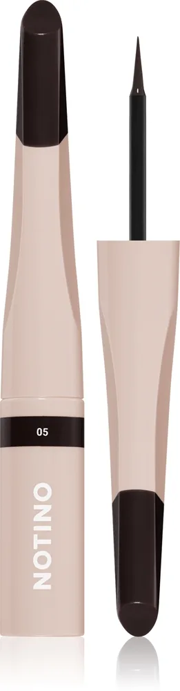 Notino Serum-Infused Lifeproof Eyebrow Liner - Жидкие карандаши для бровей с сывороткой 05 Graphite, 2 ml