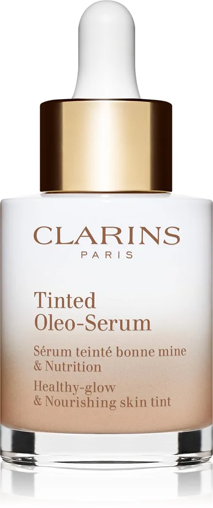 Clarins Tinted Oleo-Serum - Тональная основа: масляная сыворотка для выравнивания тона кожи., 30 мл, оттенок 02