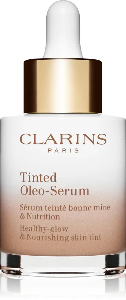 Clarins Tinted Oleo-Serum - Тональная основа: масляная сыворотка для выравнивания тона кожи., 30 мл, оттенок 02,5