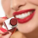 NEO MAKE UP Intense Serum No Transfer Lipstick - Трендовая помада с матовым эффектом, 3 г, оттенок 02 Cherry On Top — фото 2