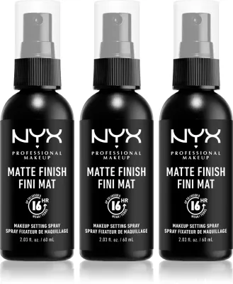 NYX Professional Makeup Makeup Setting Spray Matte - Спрей для фиксации загара, 3 мл