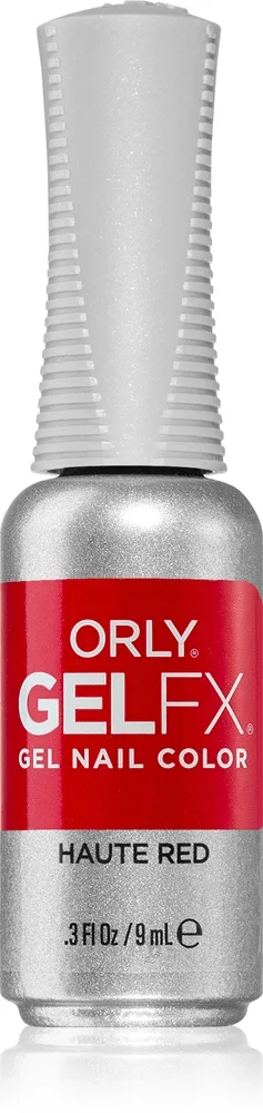 Orly Gelfx Gel - Гибридный лак для ногтей с использованием УФ / СВ-лампы оттенок Haute Red, 9 ml