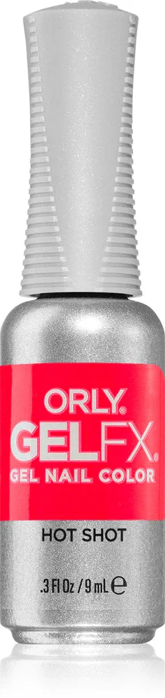 Orly Gelfx Gel - Гибридный лак для ногтей с использованием УФ / СВ-лампы оттенок Hot Shot, 9 ml