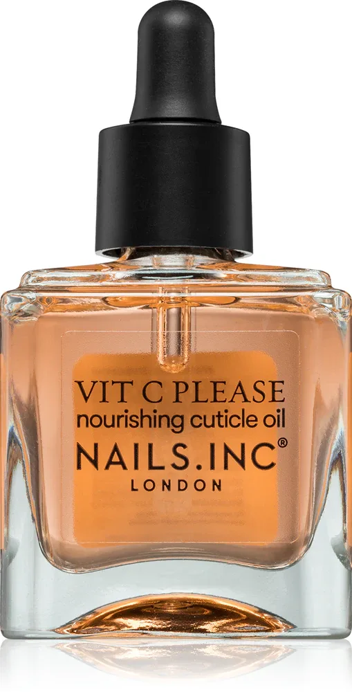 Nails Inc. Vit C Please - Питательное масло для ногтей и кожи вокруг ногтей, 14 ml