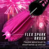 MAYBELLINE NEW YORK Lash Sensational Firework - Тушь для ресниц, увеличивающая объем, удлиняющая и подкручивающая, супер черная оттенок Electro Black, 10 ml — фото 4