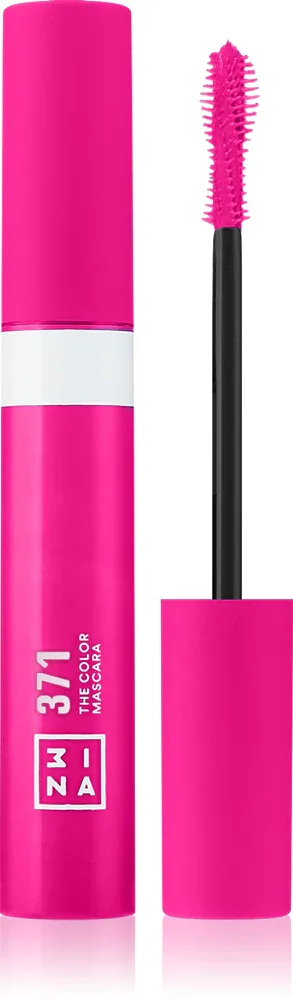 3INA The Color Mascara - Тушь для ресниц, 14 мл, оттенок 371 - Vivid pink