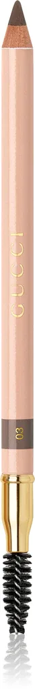 Gucci Gucci Beauty Crayon Definition Sourcils - Карандаш для бровей с щеточкой оттенок 03 Light Brown, 1 g