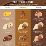 Danessa Myricks Beauty Yummy Skin Blurring Balm Powder - Компактное кремовое тональное основание оттенок Shade: 10 - Deep with Warm Neutral Undertones, 18 g — фото 3
