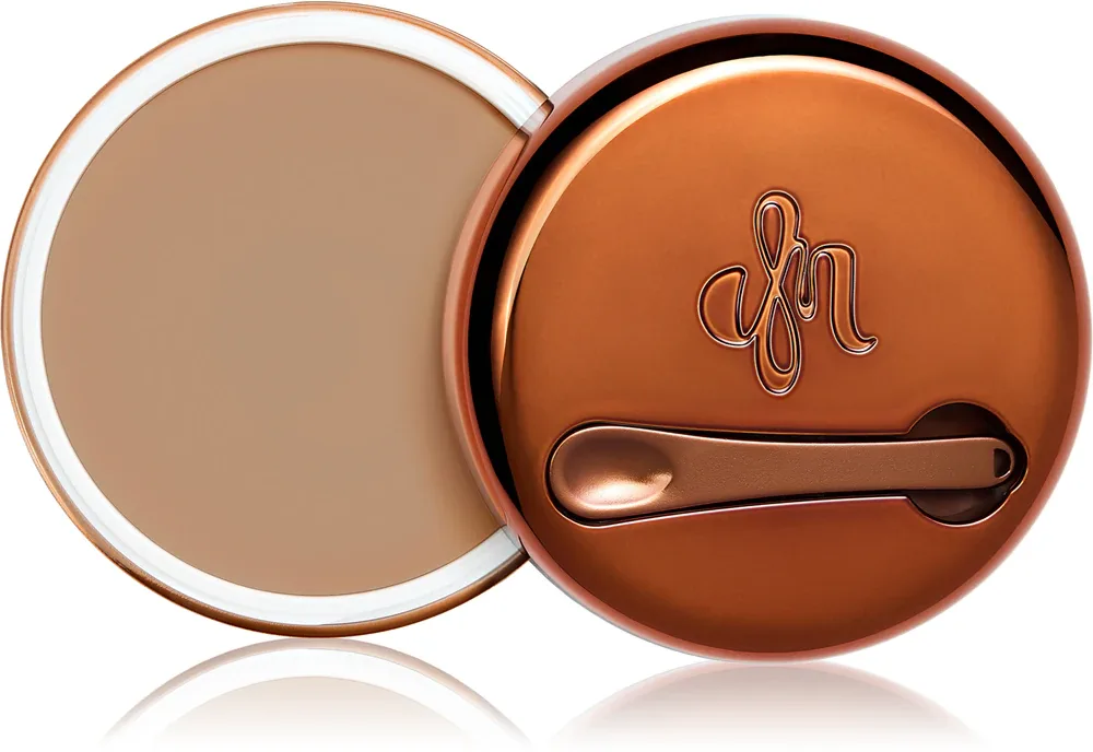 Danessa Myricks Beauty Yummy Skin Blurring Balm Powder - Компактное кремовое тональное основание, 18 г, оттенок 3.75 - Light to Medium with Neutral Undertones