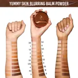 Danessa Myricks Beauty Yummy Skin Blurring Balm Powder - Компактное кремовое тональное основание, 18 г, оттенок 3.75 - Light to Medium with Neutral Undertones — фото 5