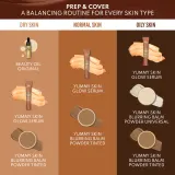 Danessa Myricks Beauty Yummy Skin Blurring Balm Powder - Компактное кремовое тональное основание, 18 г, оттенок 9.5 - Dark to Deep with Neutral Undertones — фото 8