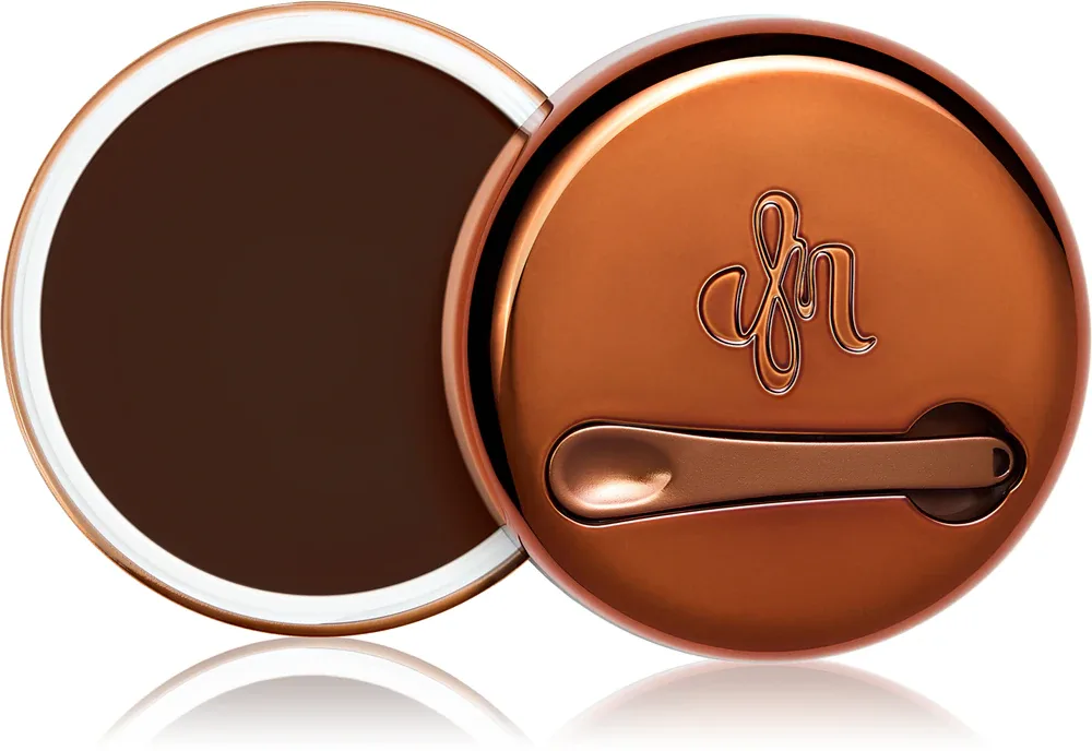 Danessa Myricks Beauty Yummy Skin Blurring Balm Powder - Компактное кремовое тональное основание, 18 г, оттенок 11 - Deep with Neutral Undertones