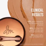 Danessa Myricks Beauty Yummy Skin Blurring Balm Powder - Компактное кремовое тональное основание, 18 г, оттенок 11 - Deep with Neutral Undertones — фото 6